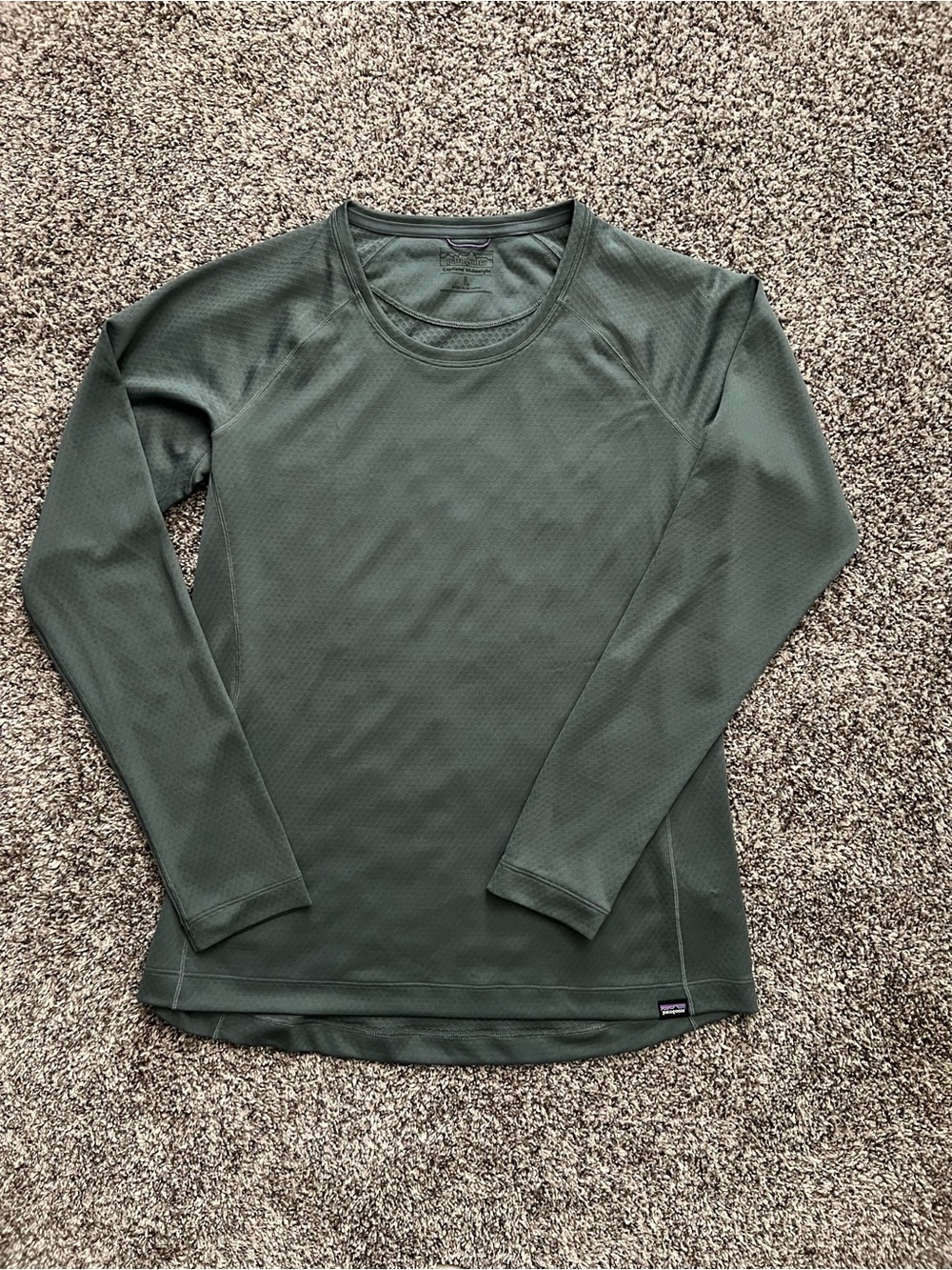 Patagonia Women's Capilene® Midweight Long Sleeve Crewneck Baselayer Top L